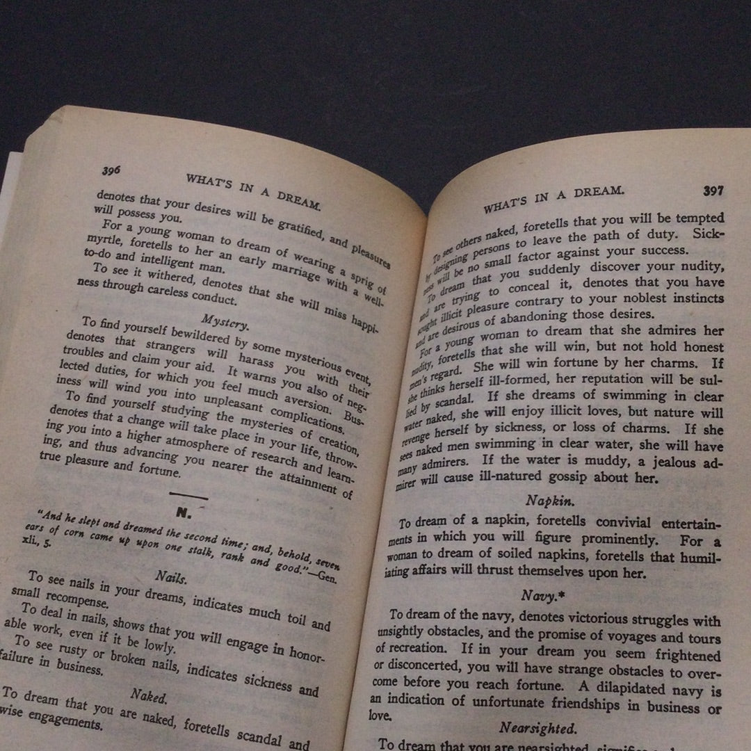 'The Dictionary of Dreams' by Gustavus Hindman Miller