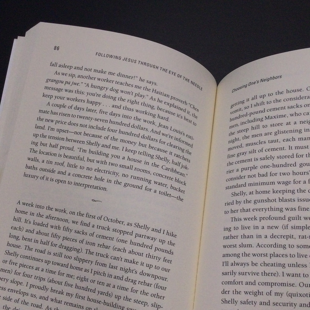 'Following Jesus Through the Eye of the Needle: Living Fully, Loving Dangerously' by Kent Annan