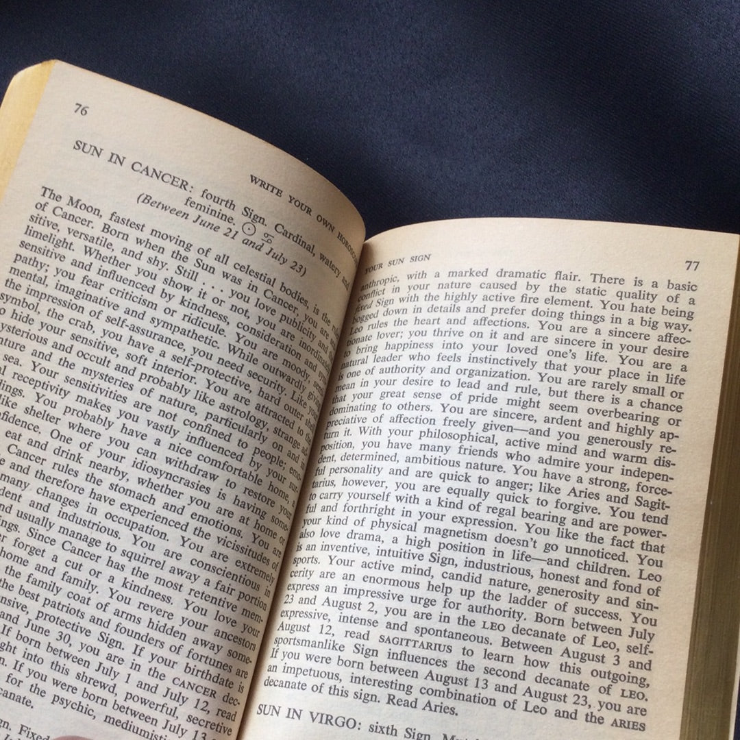 ‘Write Your Own Horoscope’ by Joseph F. Goodavage