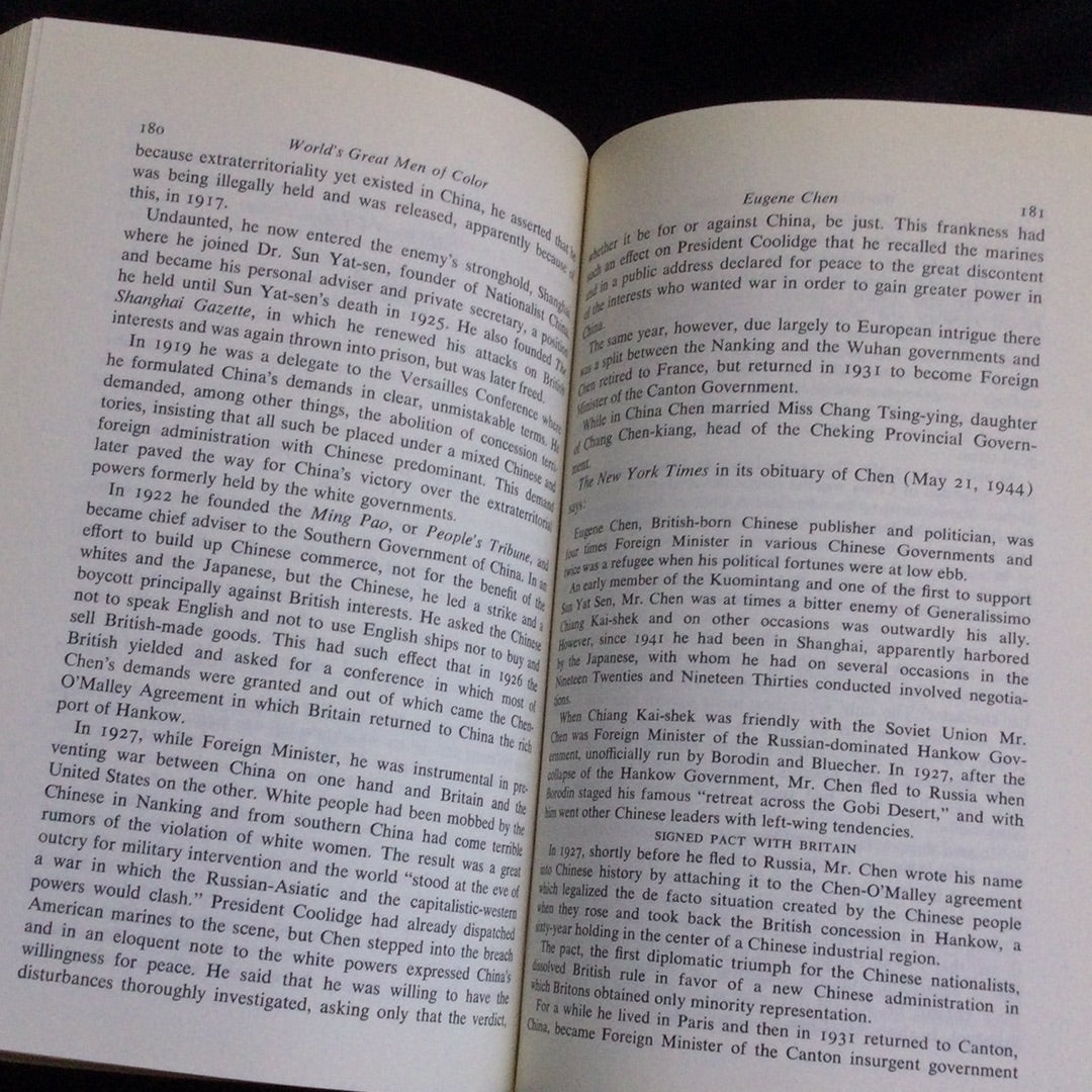 'World's Great Men of Color' by J.A. Rogers