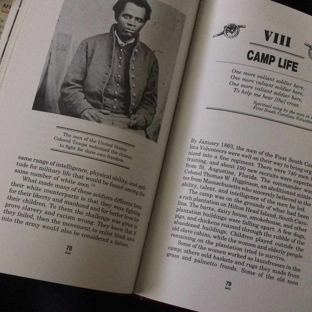 'Between 2 Fires, Black Soldiers in the Civil War' by Joyce Hansen