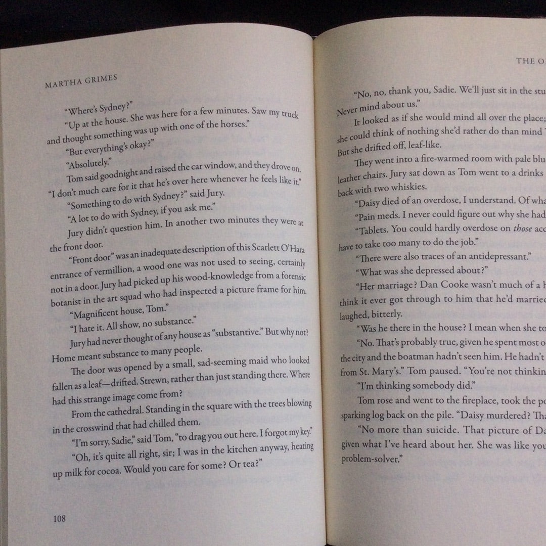 'The Old Success, A Richard Jury Mystery' by Martha Grimes