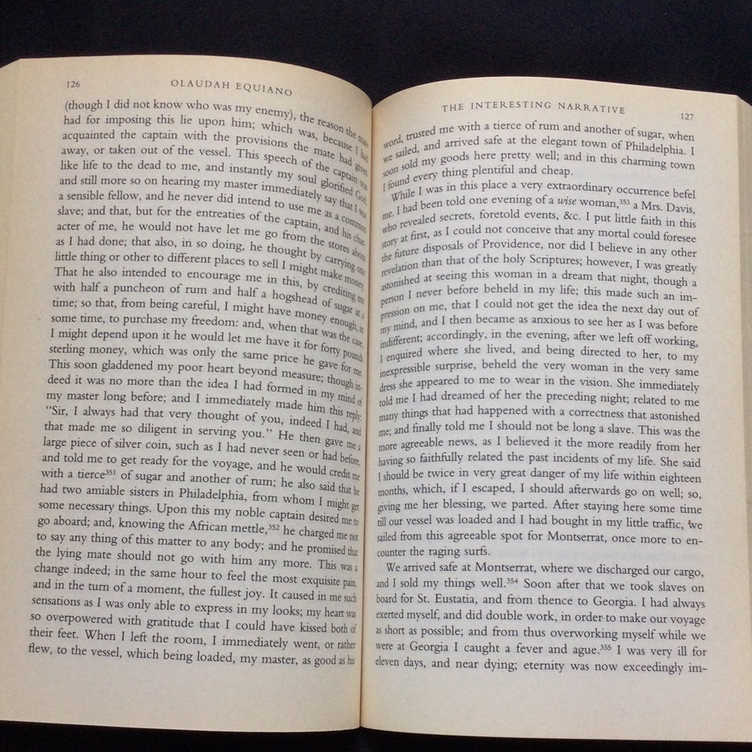 'Olaudah Equiano, the Interesting Narrative and Other Writings' Penguin Classics