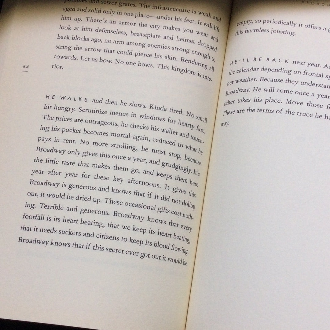 'The Colossus of New York' by Colson Whitehad