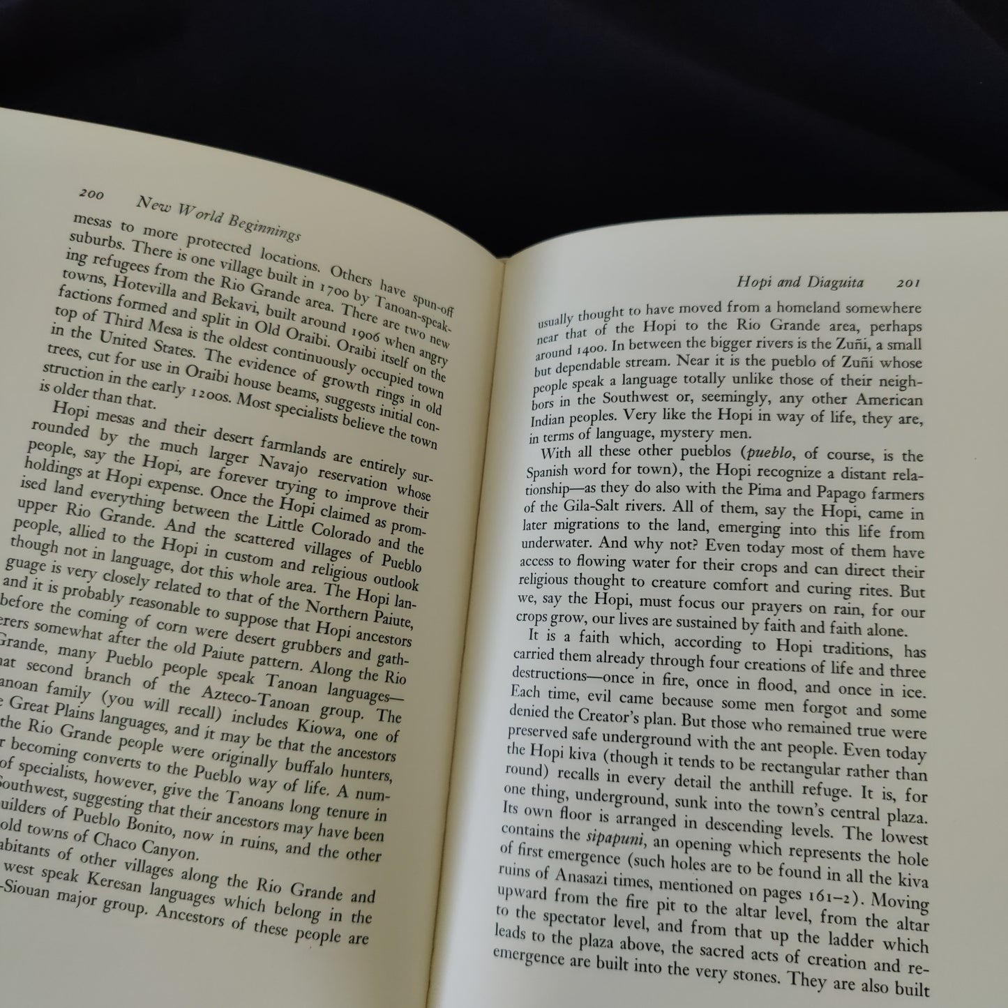 'New World Beginnings: Indian Cultures in the Americas' by Olivia Vlahos