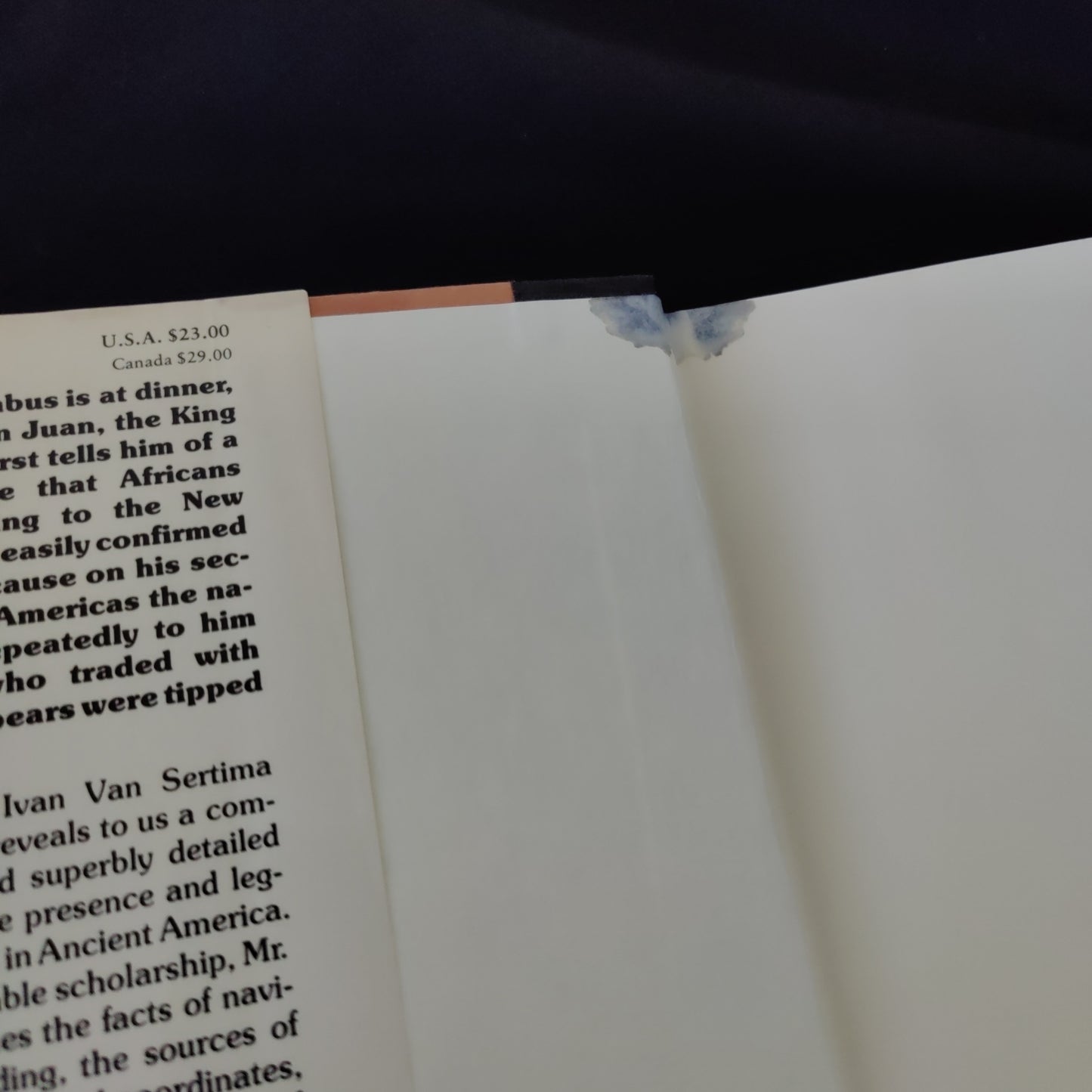 'The African Presence in Ancient America They Came Before Columbus' by Ivan Van Sertima