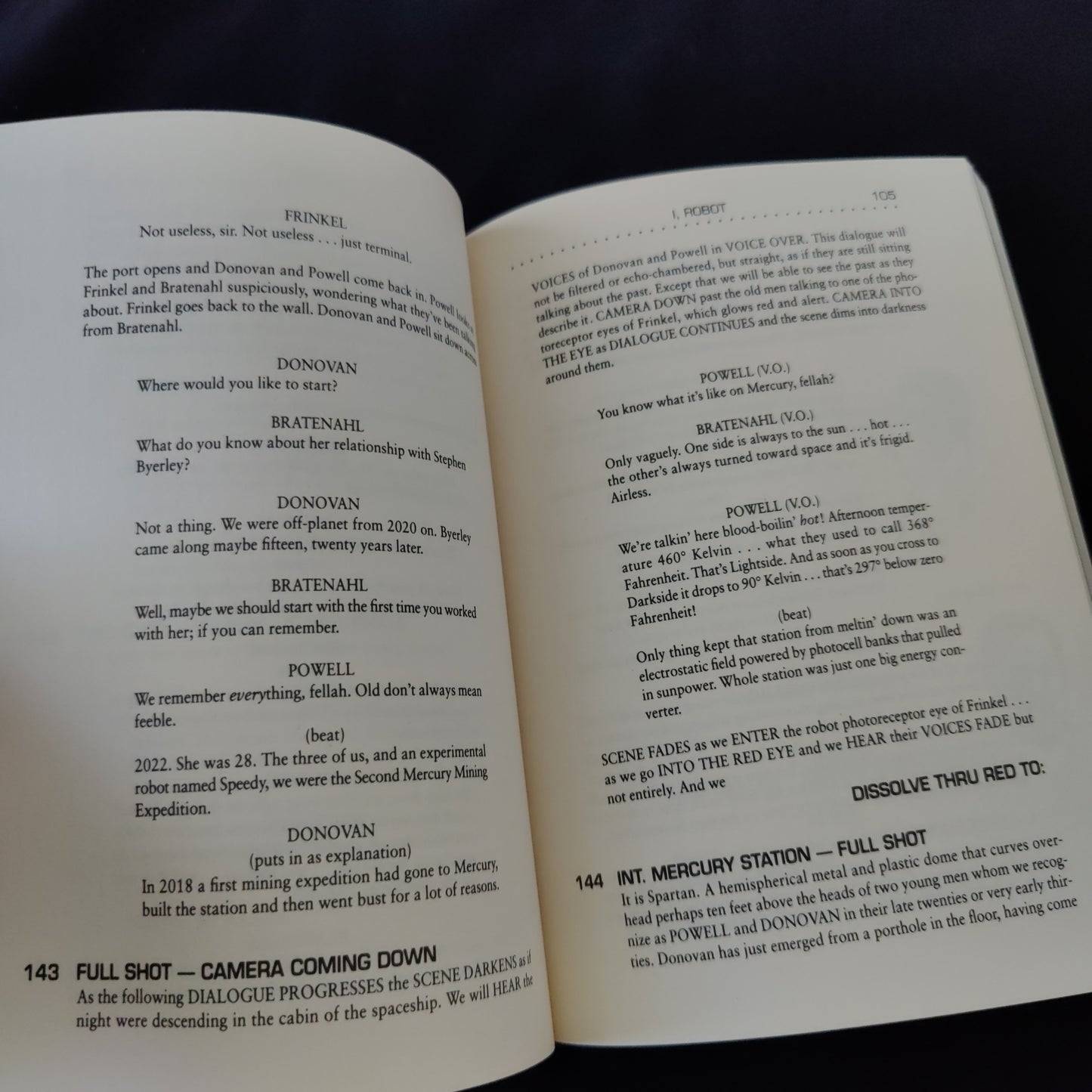 'I, Robot: The Illustrated Screenplay' by Harlan Ellison and Isaac Asimov