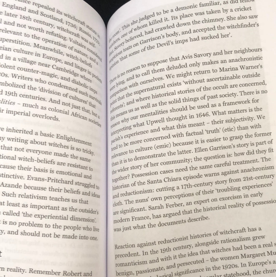 ‘Witchcraft A Very Short Introduction’