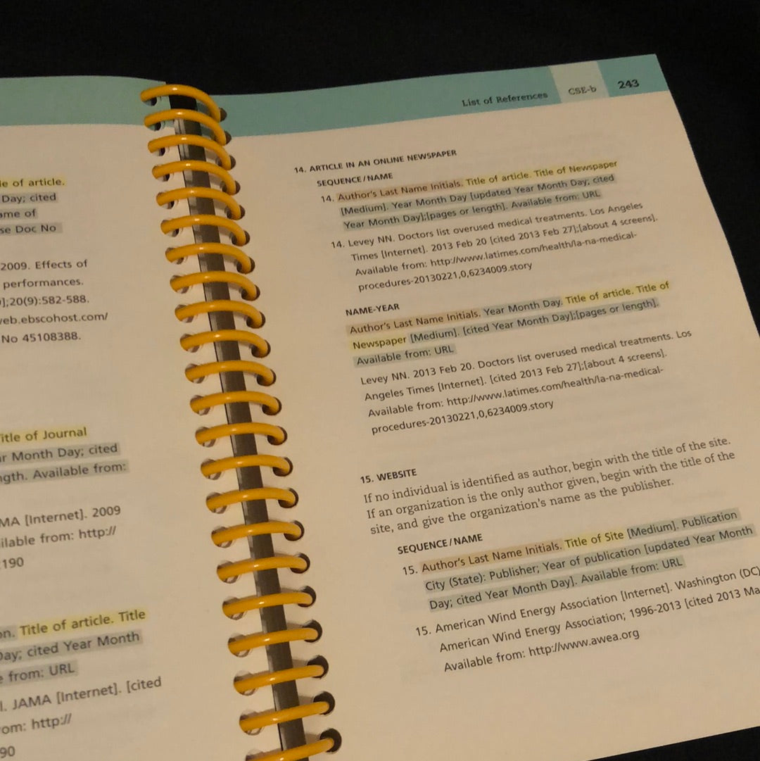 ‘The Highlander Research and Writing Handbook’ by Richard Bullock, Michal Brody & Francine Weinberg