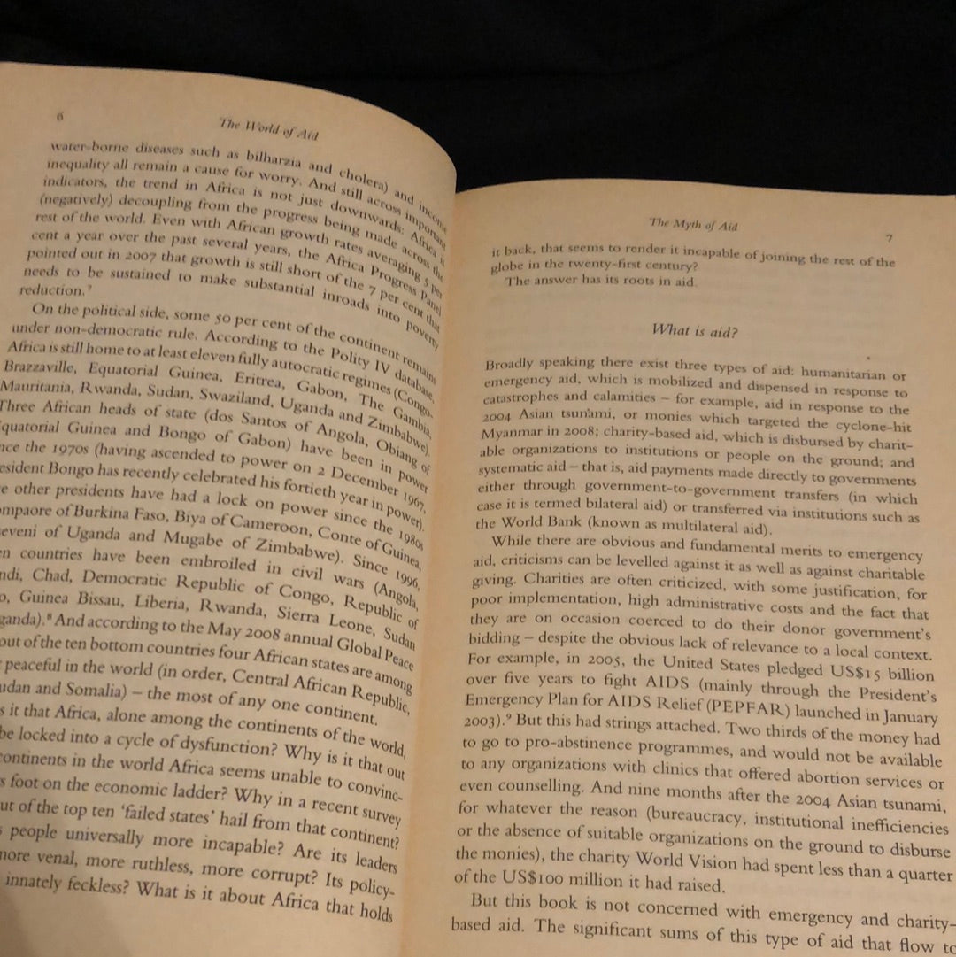 ‘Dead Aid’ by Dambisa Moyo