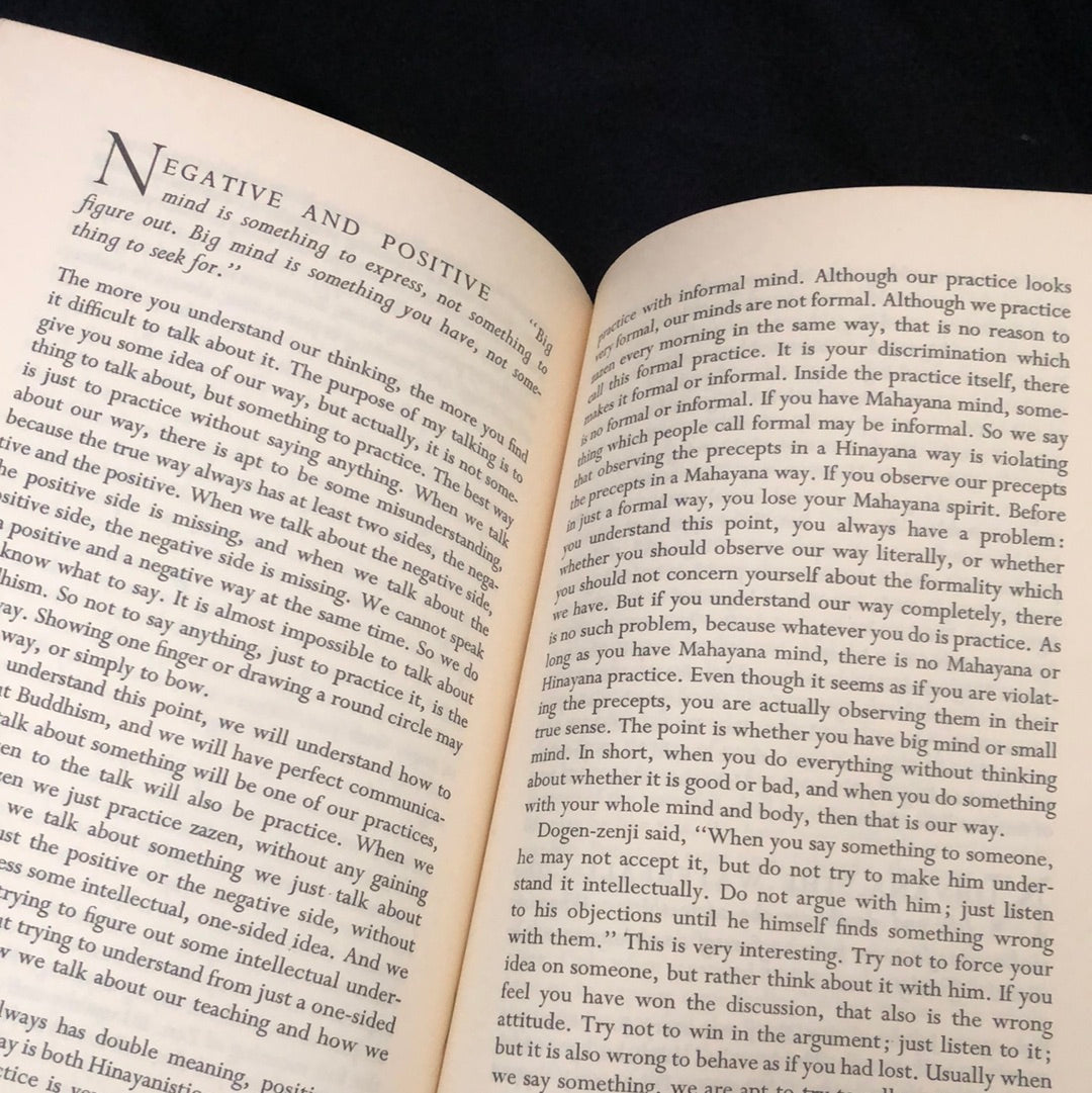 ‘Zen’s Mind, Beginner’s Mind’ by Shunryu Suzuki