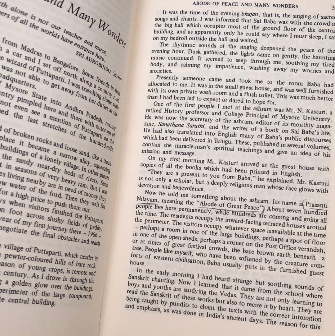 ‘Sai Baba Man Of Miracles’ by Howard Murphet