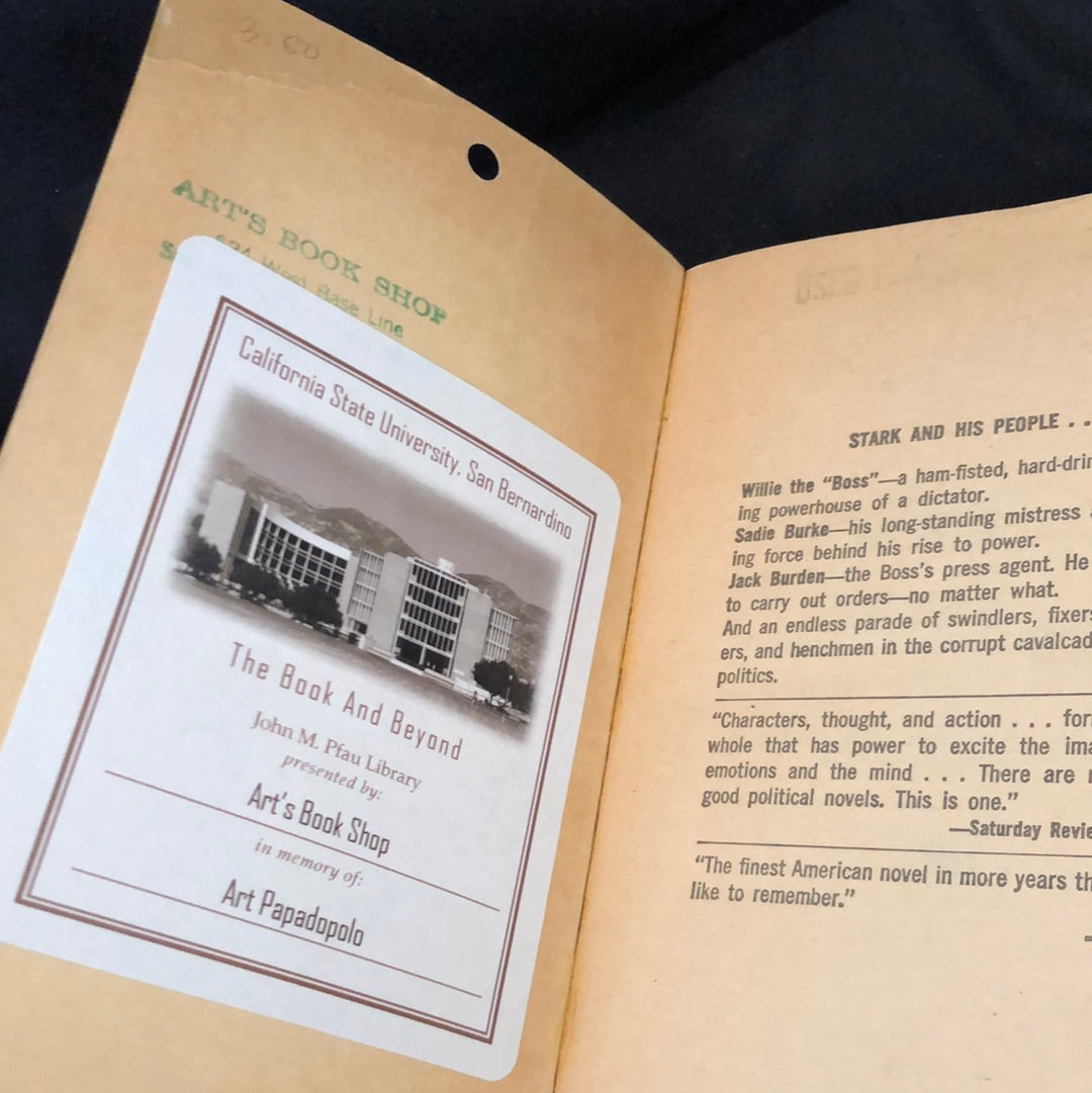 ‘All The Kings Men’ by Robert Penn Warren