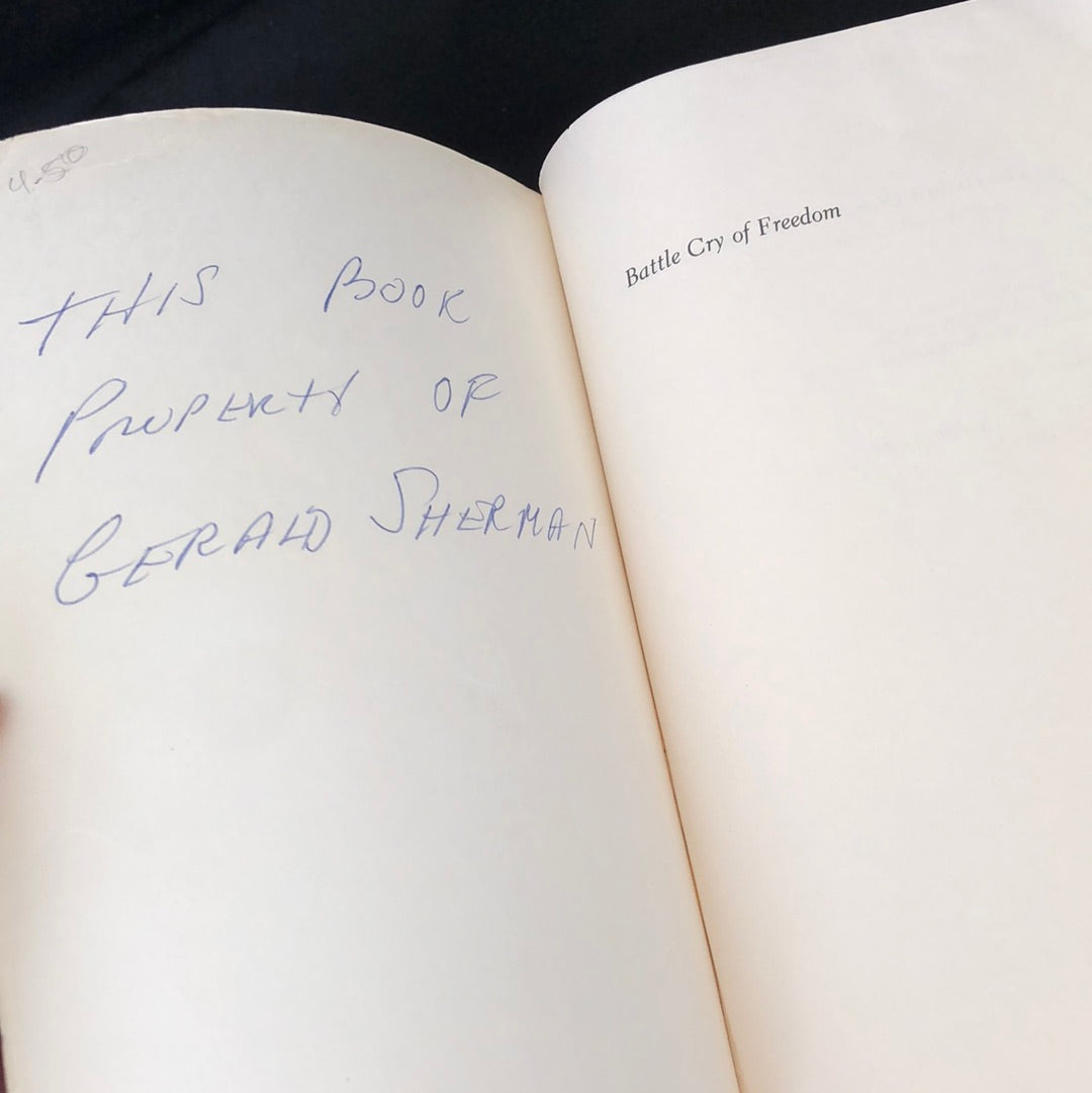 ‘Battle Cry of Freedom, The Civil War Era’ by James McPherson