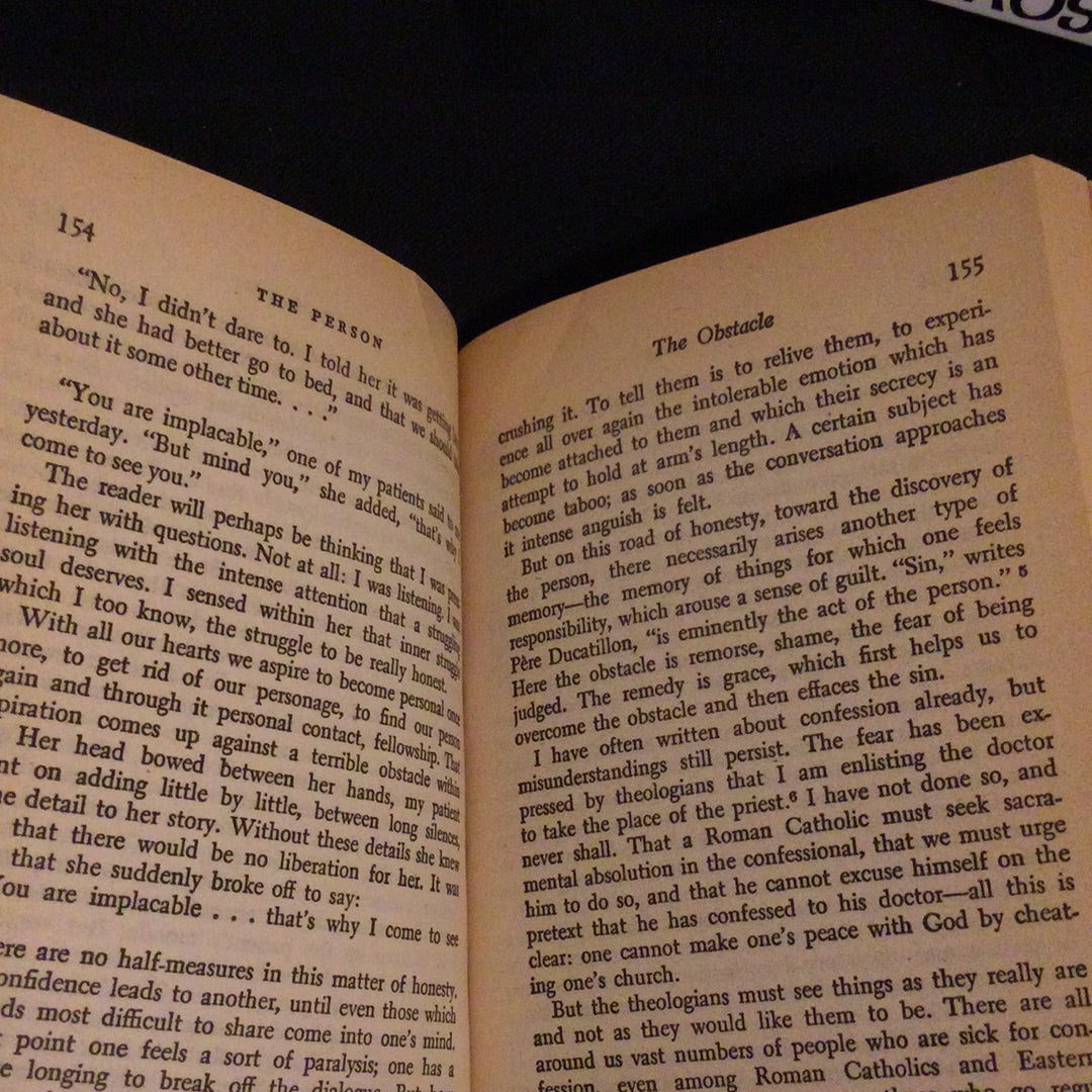 ‘The Meaning of Persons’ by Paul Tournier