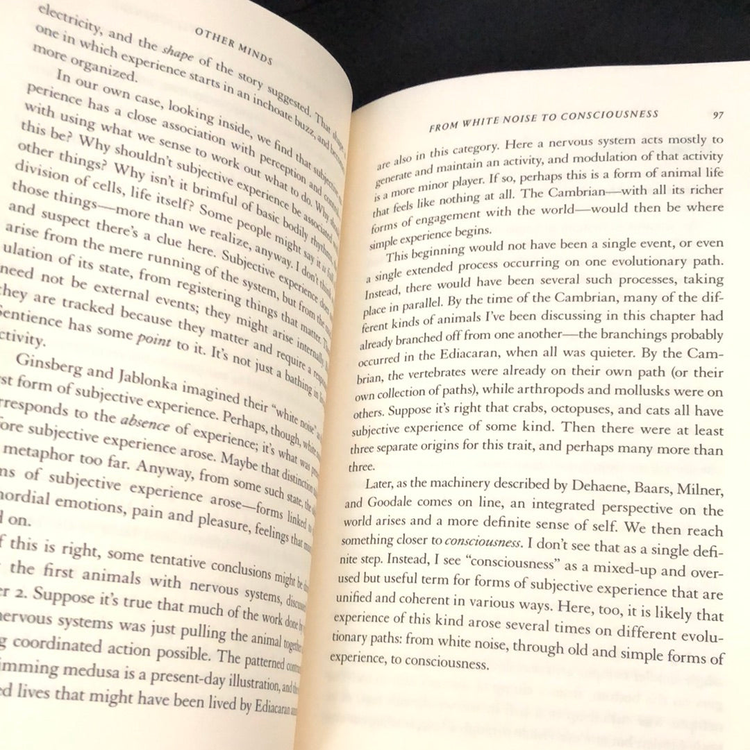 ‘Other Minds The Octopus, The Sea and the Deep Origins of Consciousness’ by Peter Godfrey-Smith