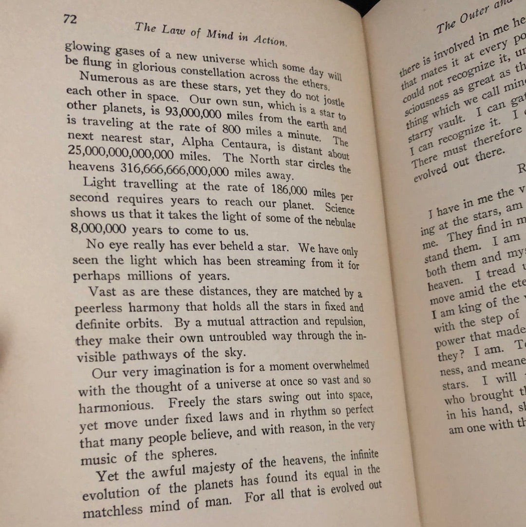 ‘The Law Of Mind In Action’ by Fenwicke L. Holmes