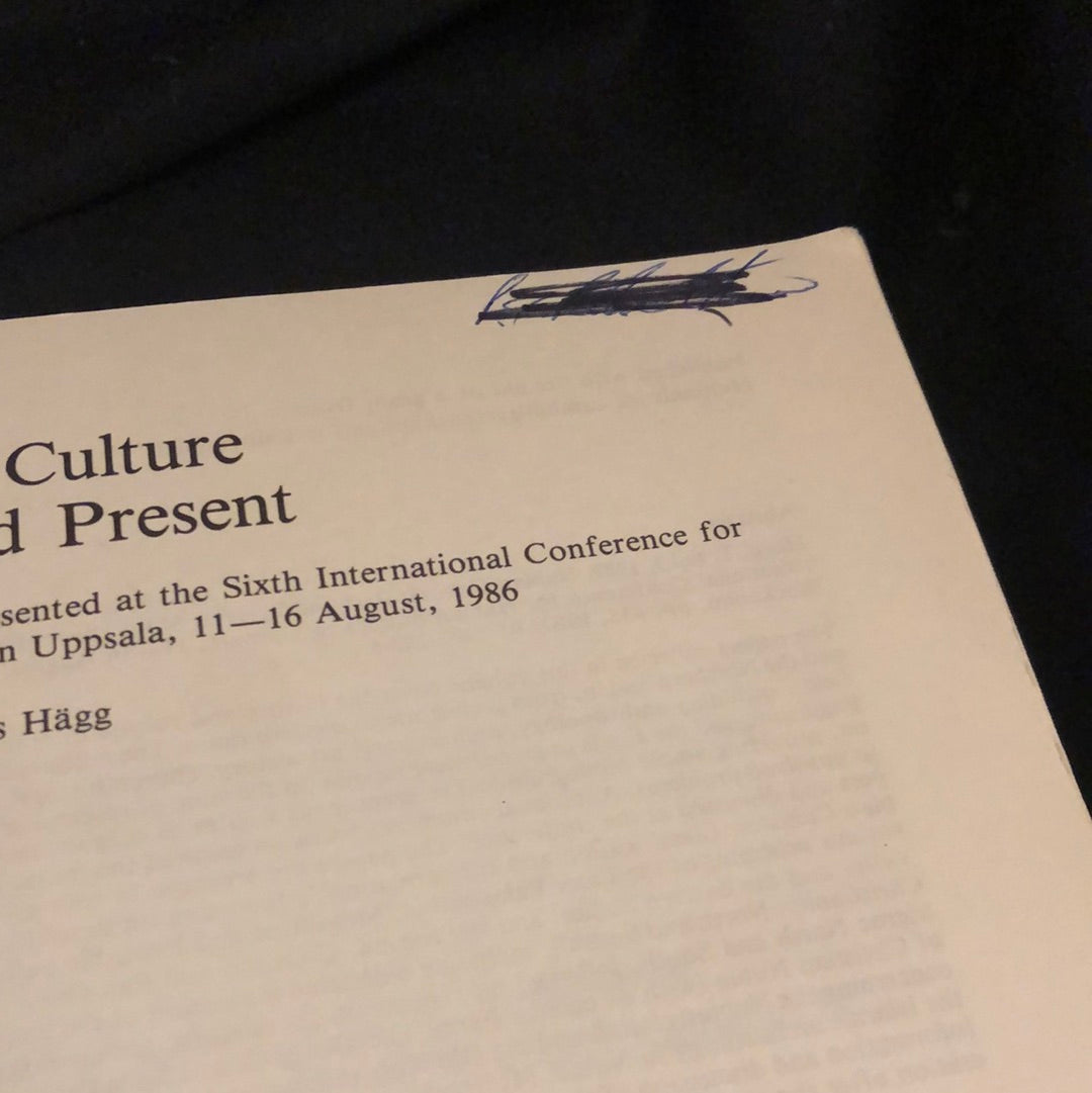 ‘Nubian Culture Past and Present’ by Tomas Hagg