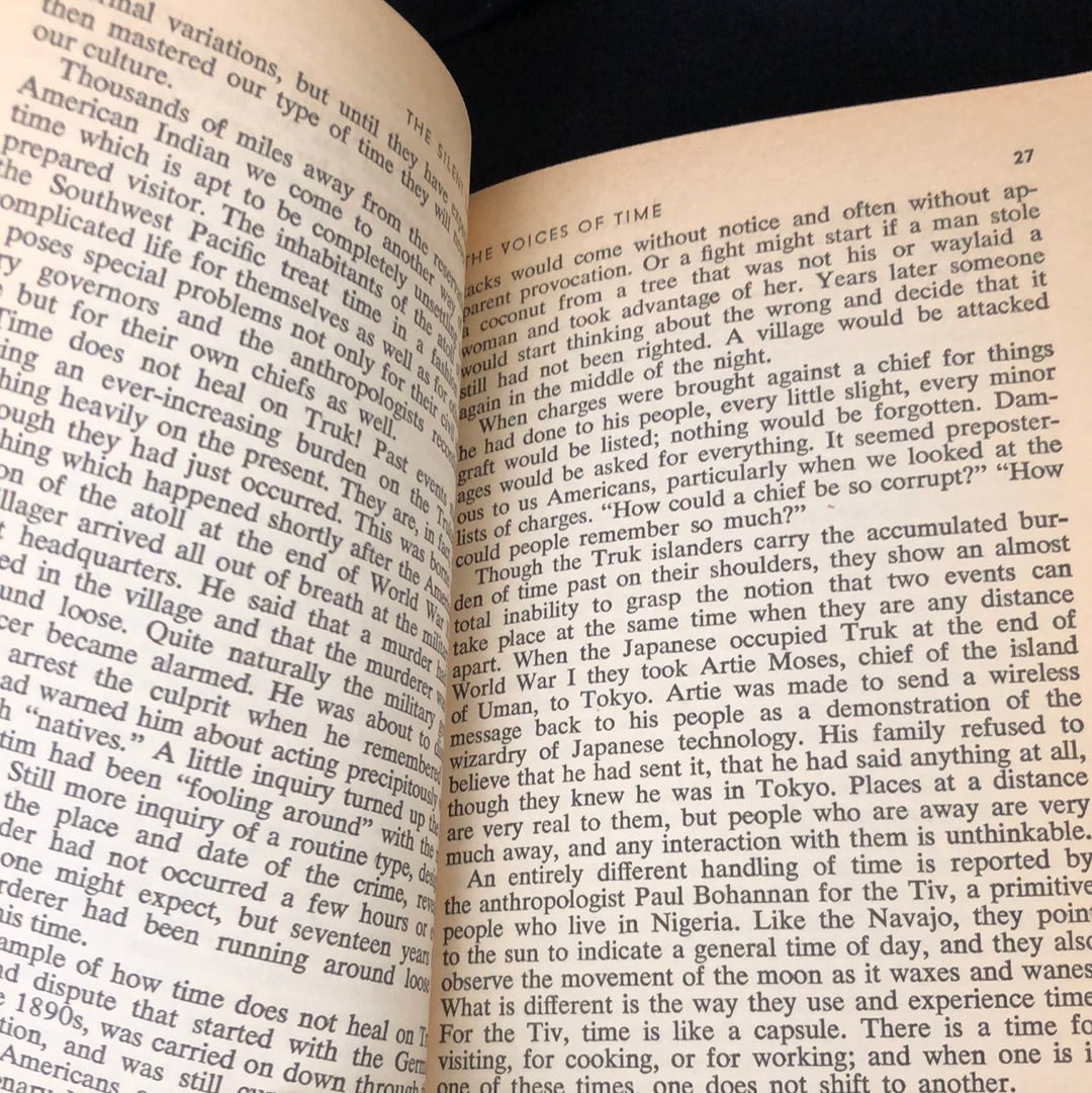 ‘The Silent Language’ by Edward T. Hall