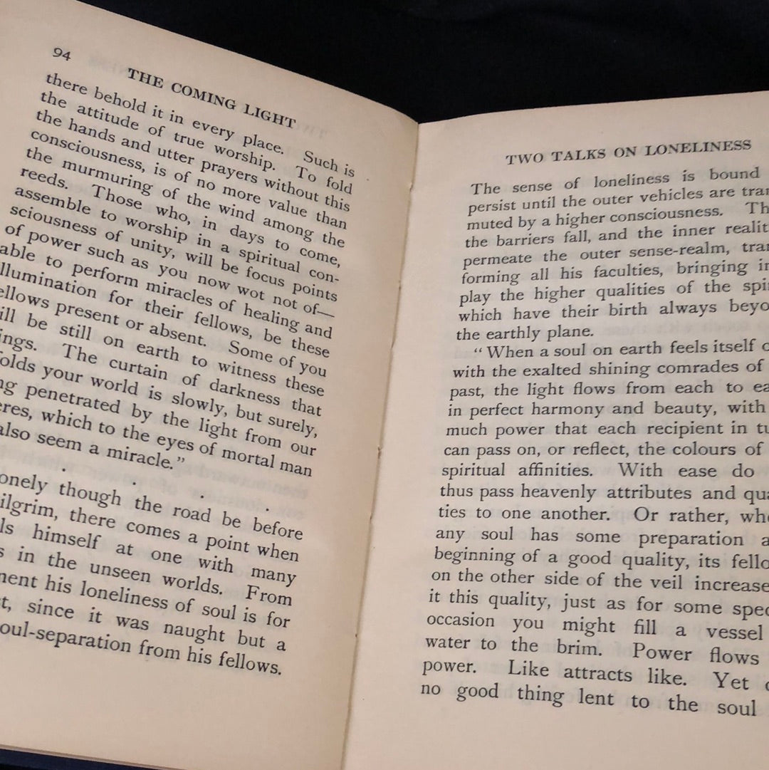 ‘The Coming Light’ by Mary Bruce Wallace