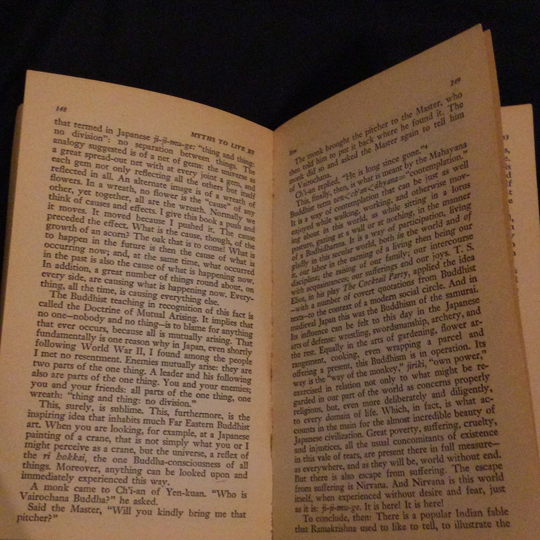 ‘Myths to Live By’ by Joseph Campbell