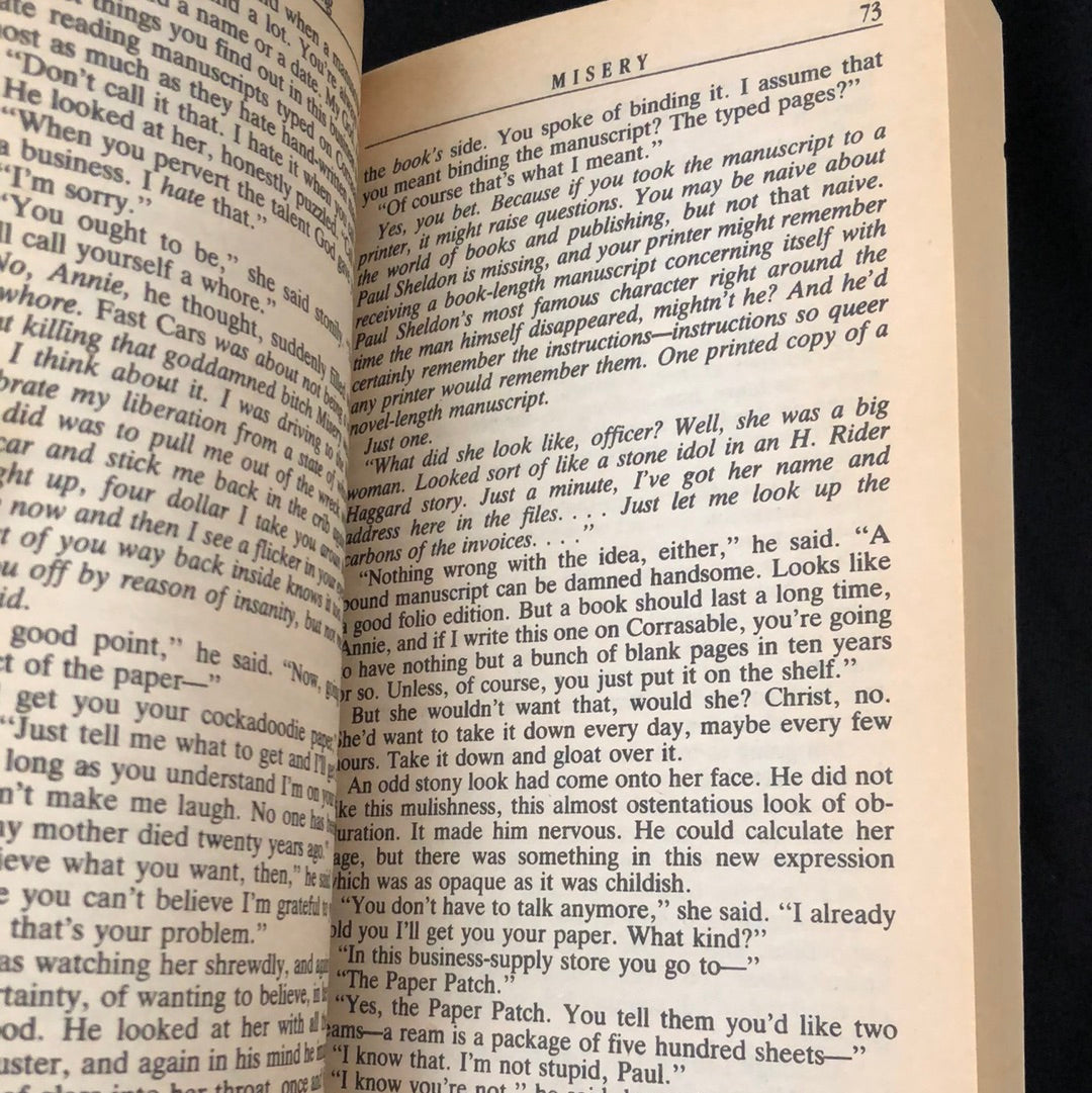 ‘Misery’ by Stephen King