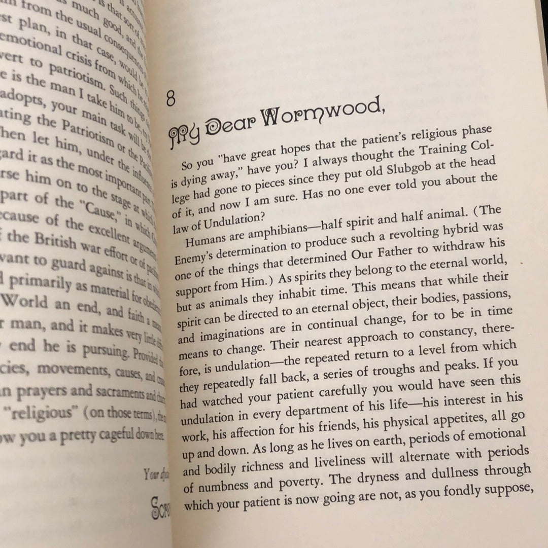 ‘The Screwtape Letters’ by C.S. Lewis