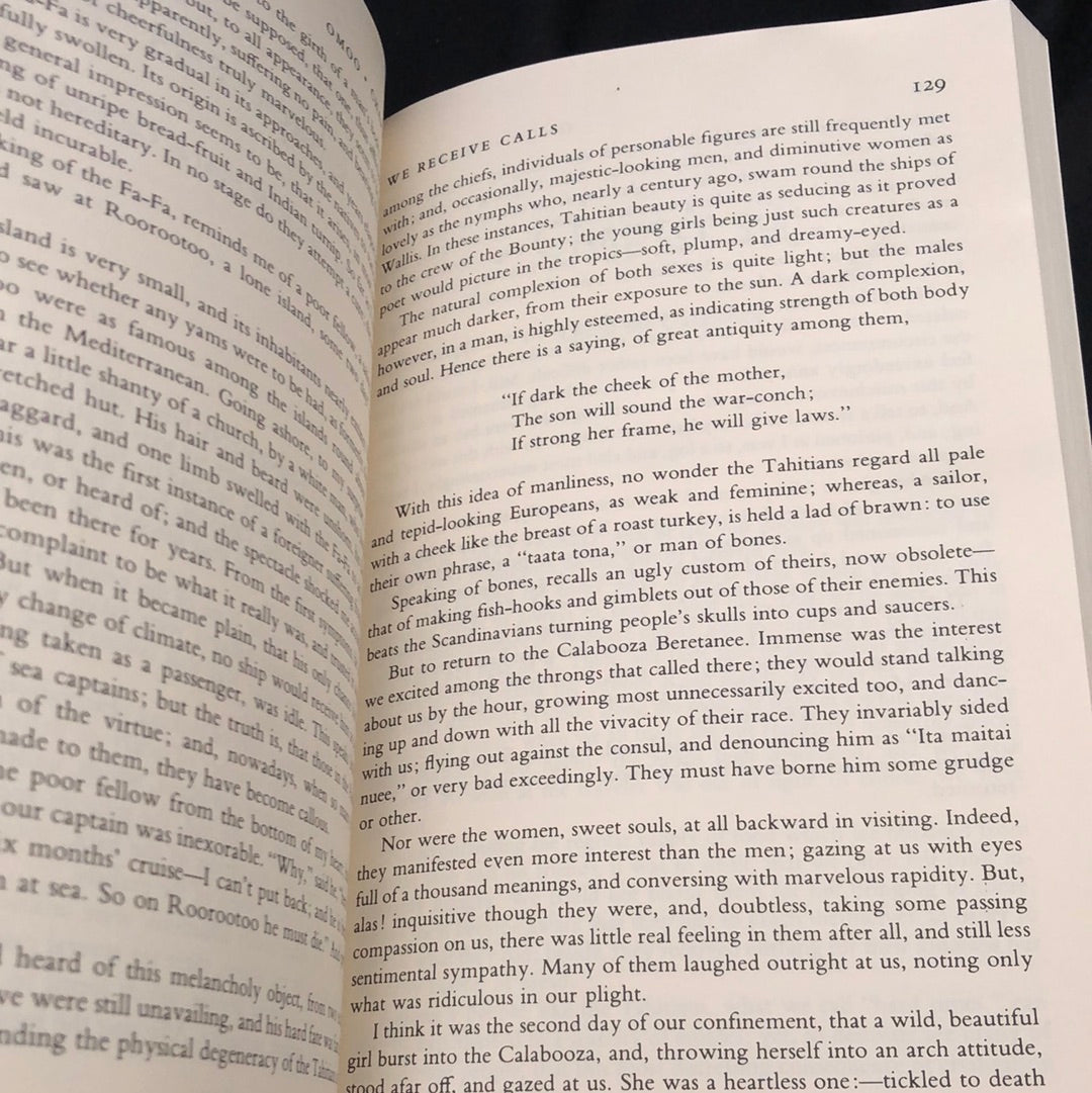 ‘Omoo A Narrative of Adventures in the South Seas’ by Herman Melville