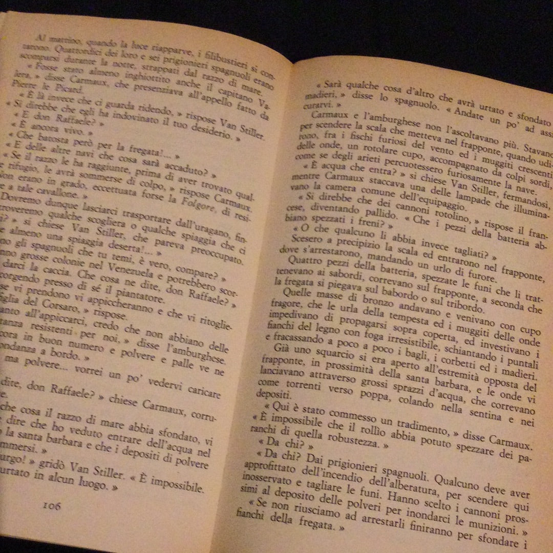 ‘Jolanda, la figlia del corsaro nero’ by Emilio Salgari