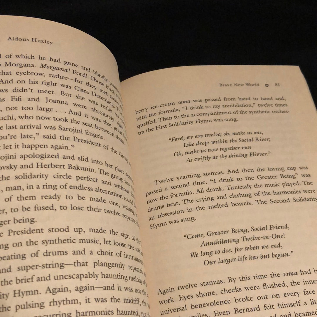 ‘Brave New World’ by Aldous Huxley