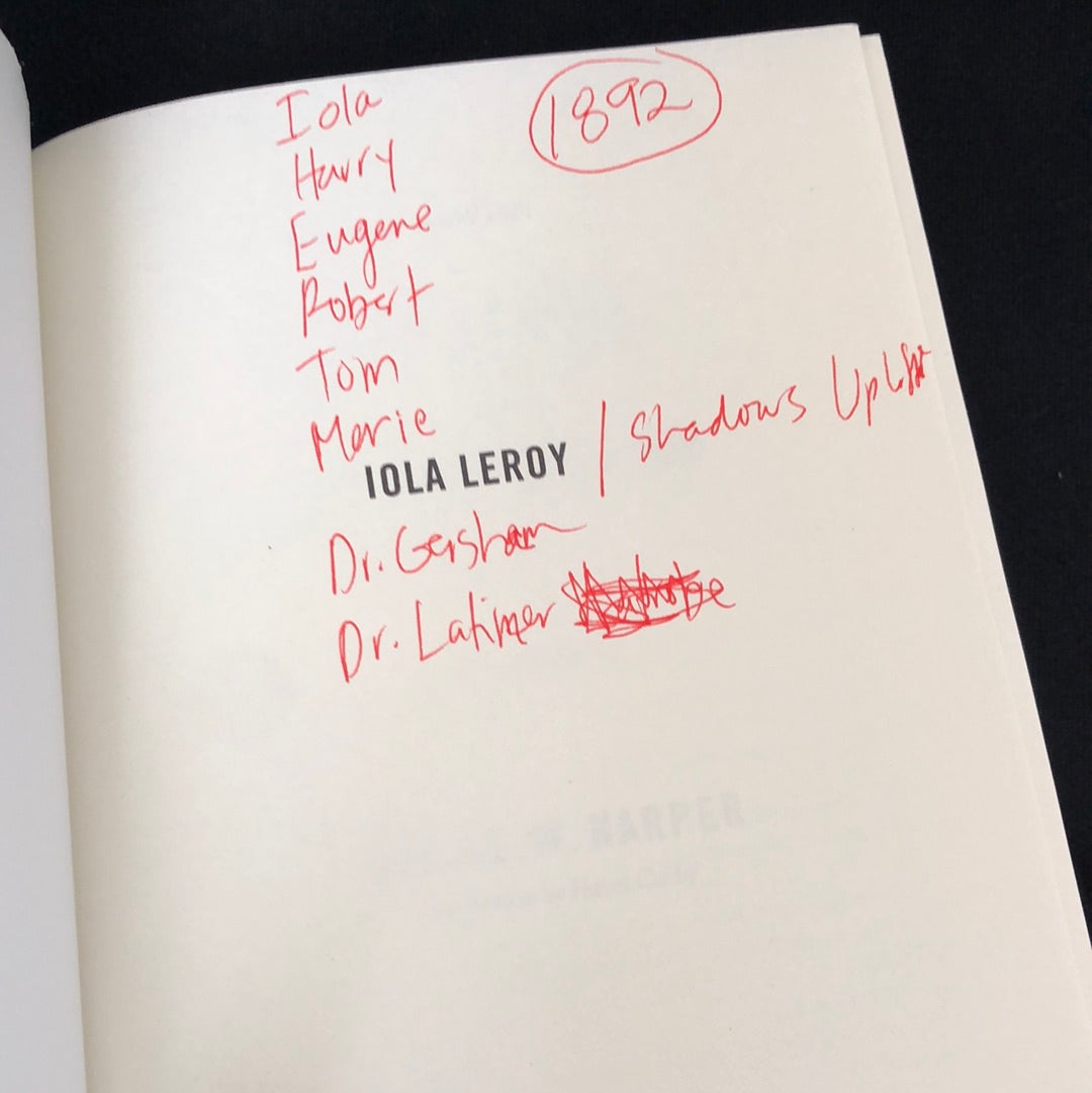 ‘Iola Leroy’ by Frances E.W. Harper