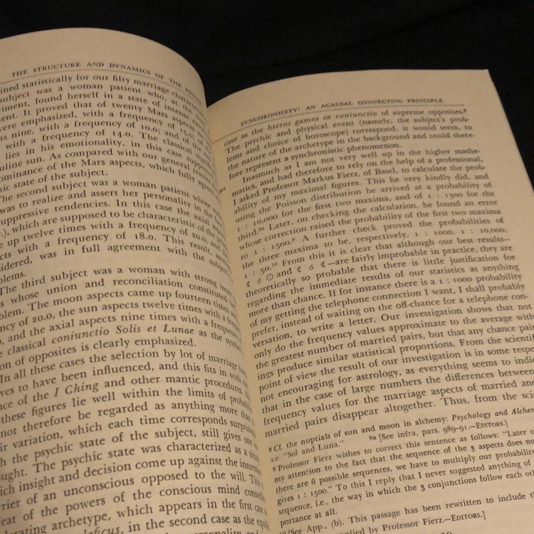 ‘Synchronicity’ by CG Jung