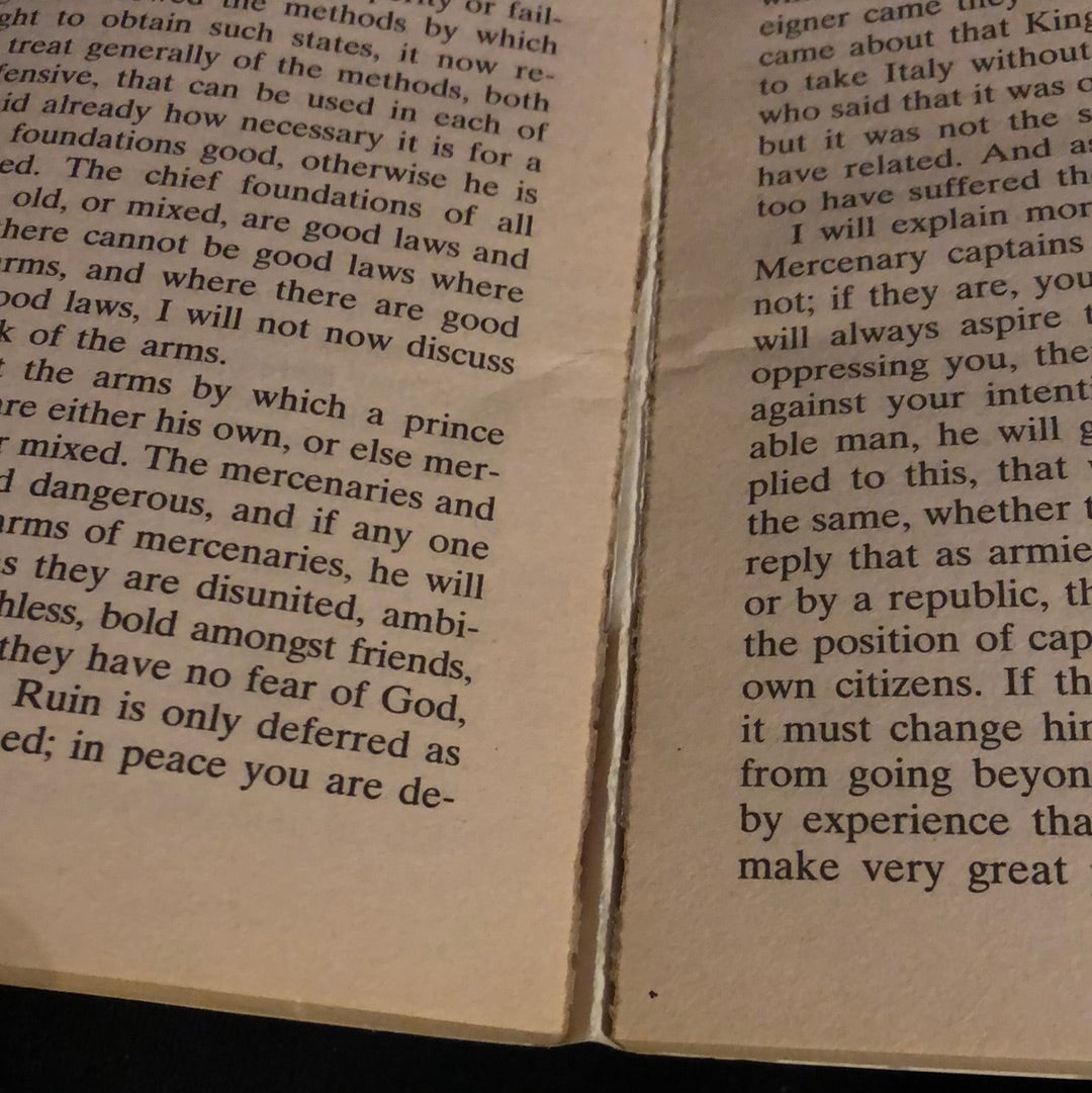 ‘The Prince’ by Niccolo Machiavelli