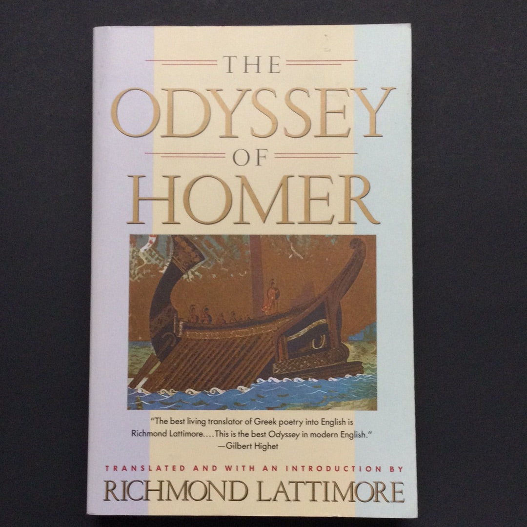 'The Odyssey of Homer' by Richmond Lattimore