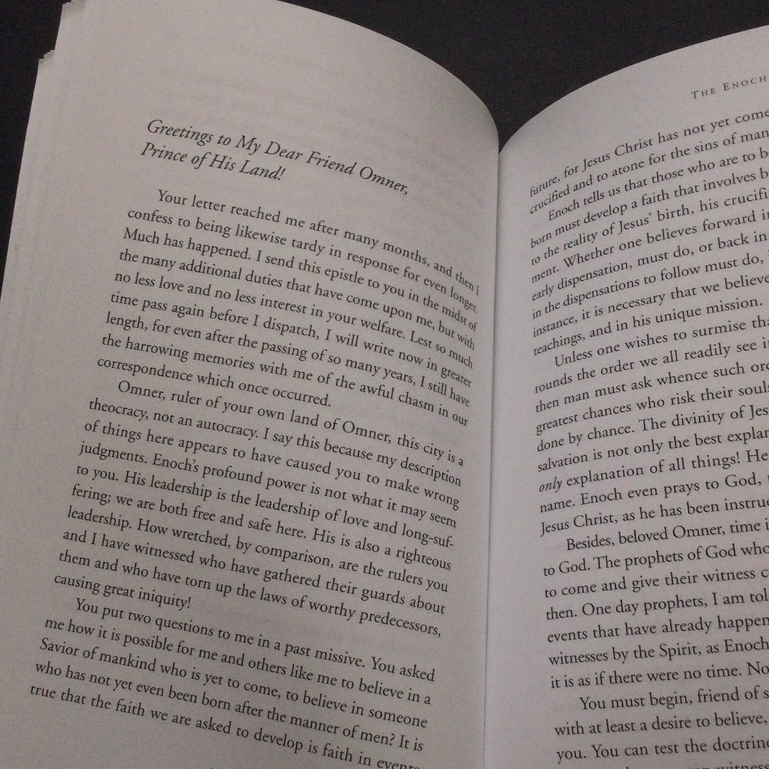 'The Enoch Letters' by Neal A. Maxwell