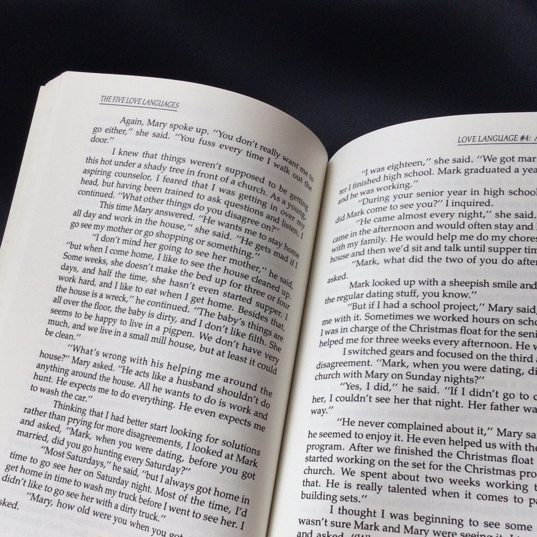 ‘The Five Love Languages, How to Express Heartfelt Commitment to Your Mate’ by Gary Chapman