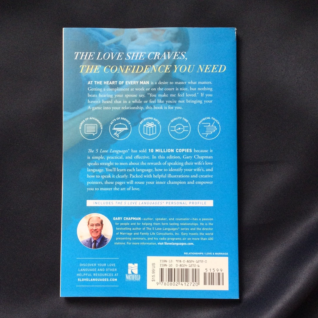 ‘The 5 Love Languages for Men’ by Gary Chapman