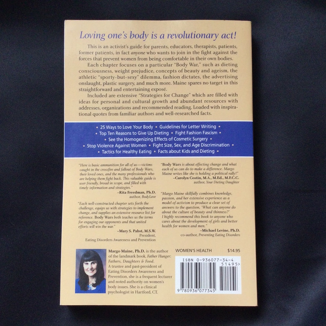 ‘Body Wars, Making Peace with Women’s Bodies’ by Margo Maine