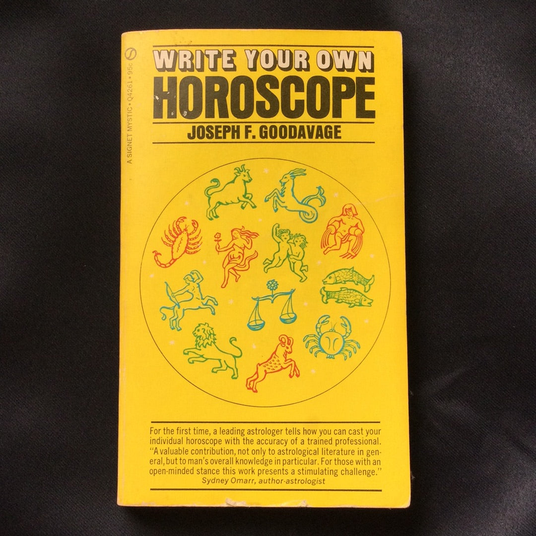 ‘Write Your Own Horoscope’ by Joseph F. Goodavage