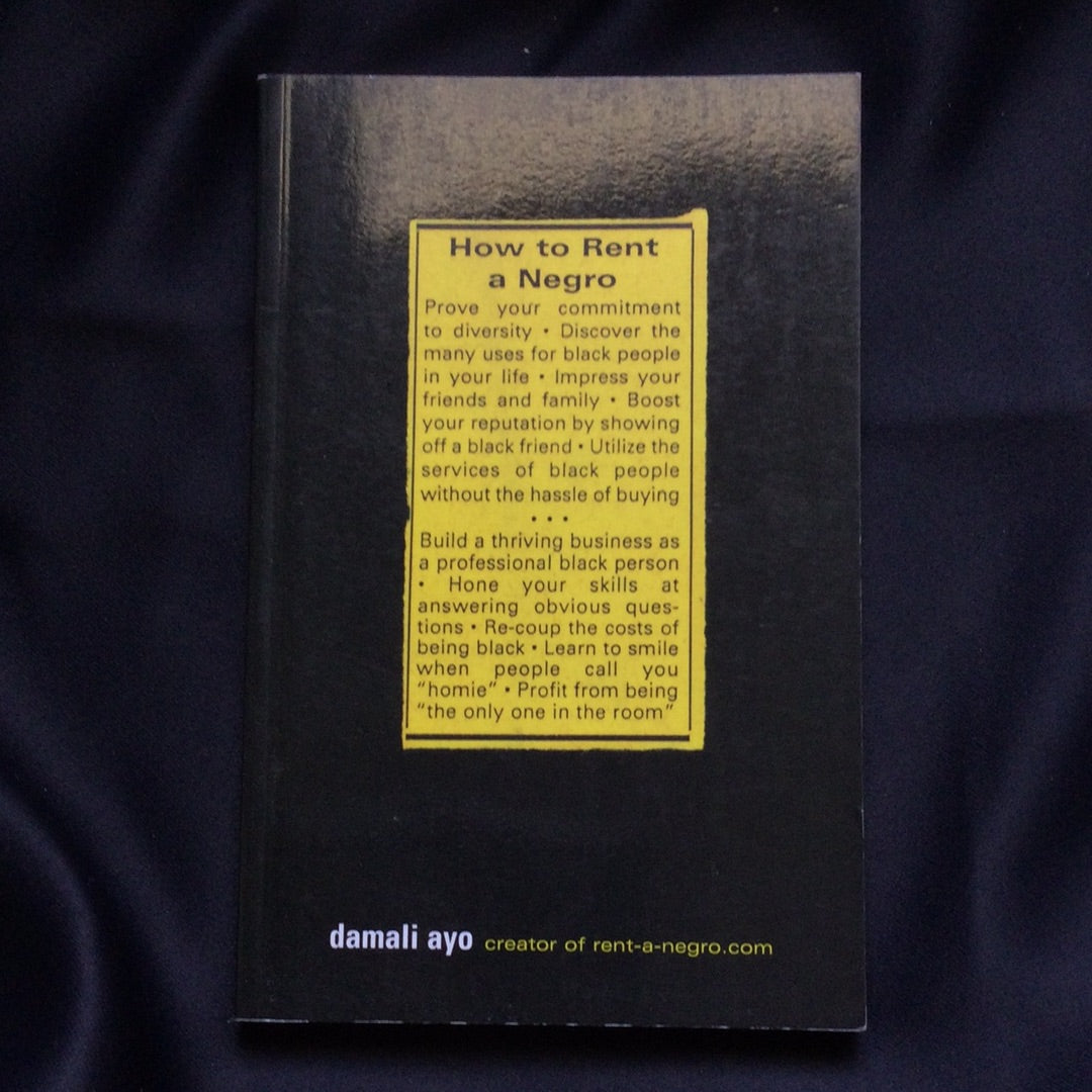 'How to Rent a Negro' by Damali Ayo