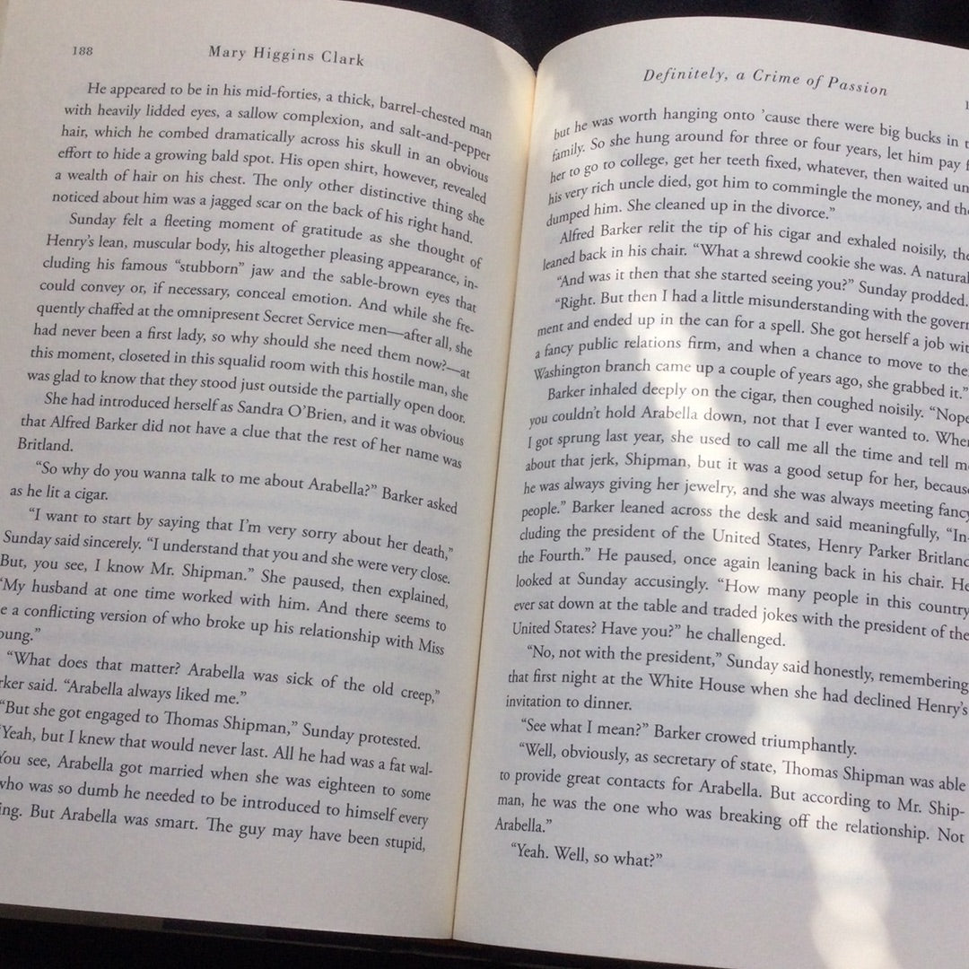 'Death Wears a Beauty Mask' by Mary Higgins Clark