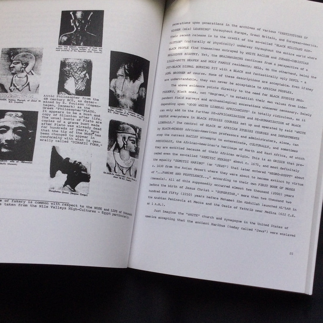 'The Black Man's North and East Africa' by Yosef A.A. ben-Jochannan and George Simmonds