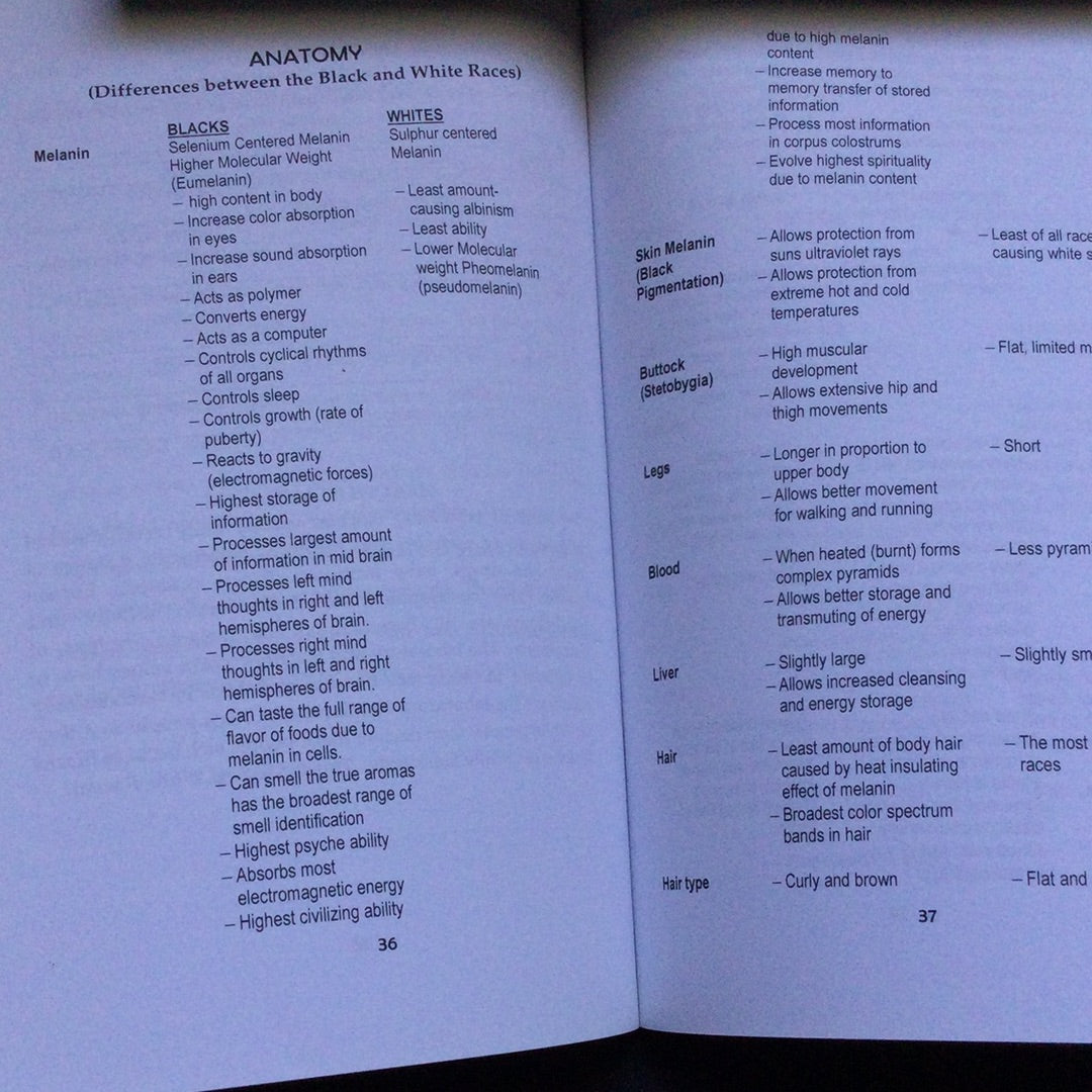 'Melanin What Makes Black People Black' by Llaila Afrika