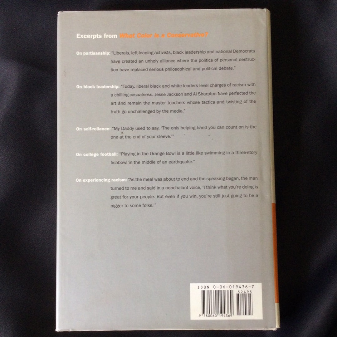 'What Color is a Conservative? My Life and My Politics' by J.C. Watts, Jr. with Chriss Winston