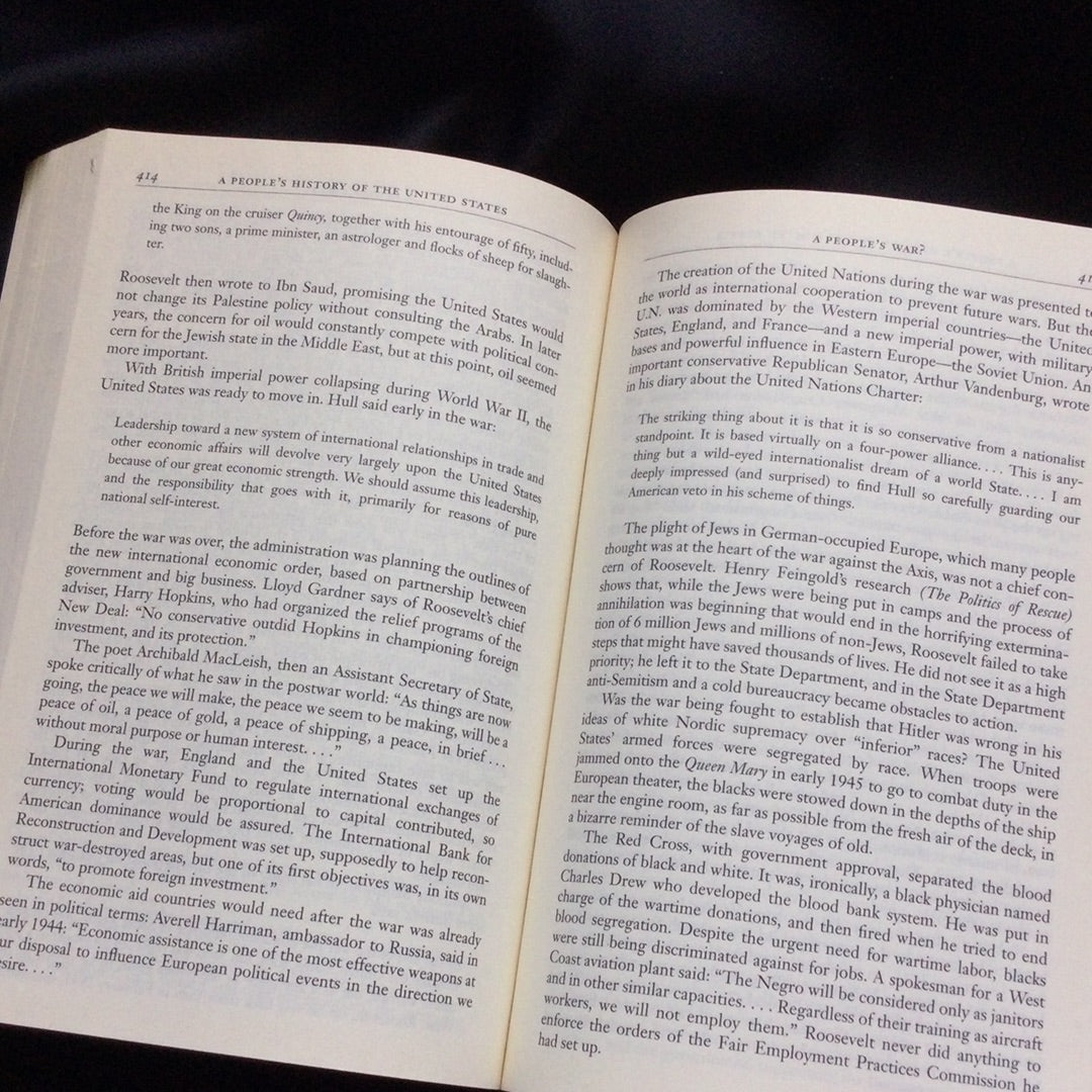 'A People's History of the United States' by Howard Zinn