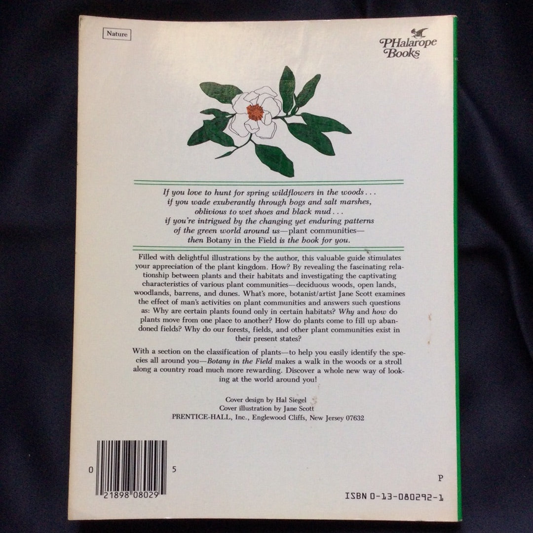 'Botany in the Field, An Introduction to Plant Communities for the Amateur Naturalist' by Jane Scott