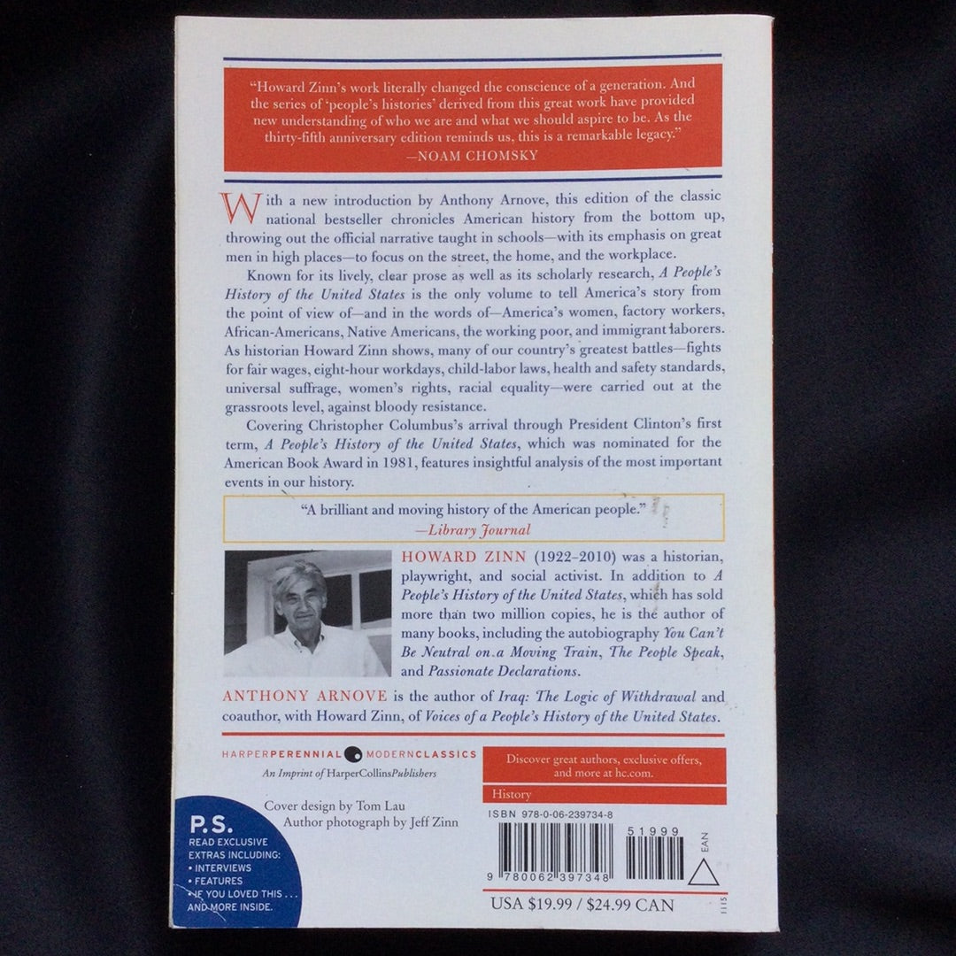 'A People's History of the United States' by Howard Zinn