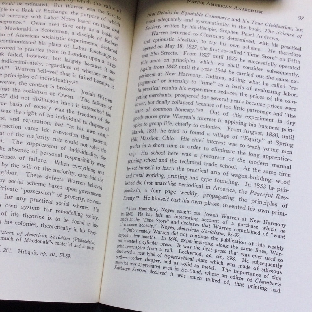 'Native American Anarchism' by Eunice Minette Schuster