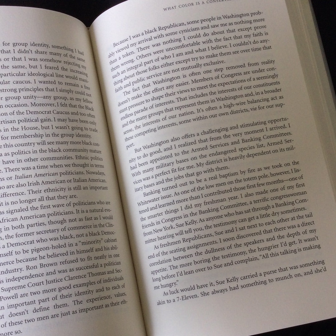 'What Color is a Conservative? My Life and My Politics' by J.C. Watts, Jr. with Chriss Winston