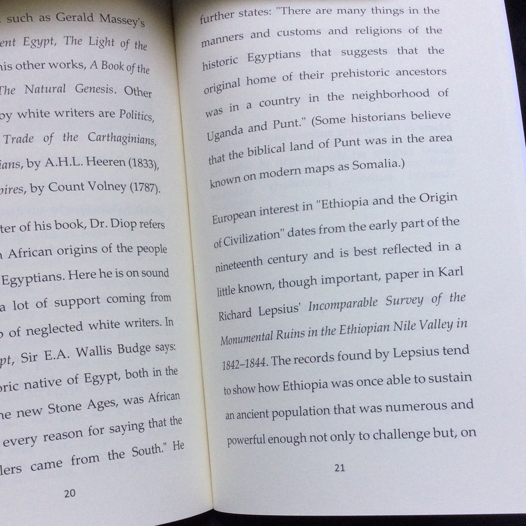 'Cheikh Anta Diop and the New Light On African History' by John Henrik Clarke